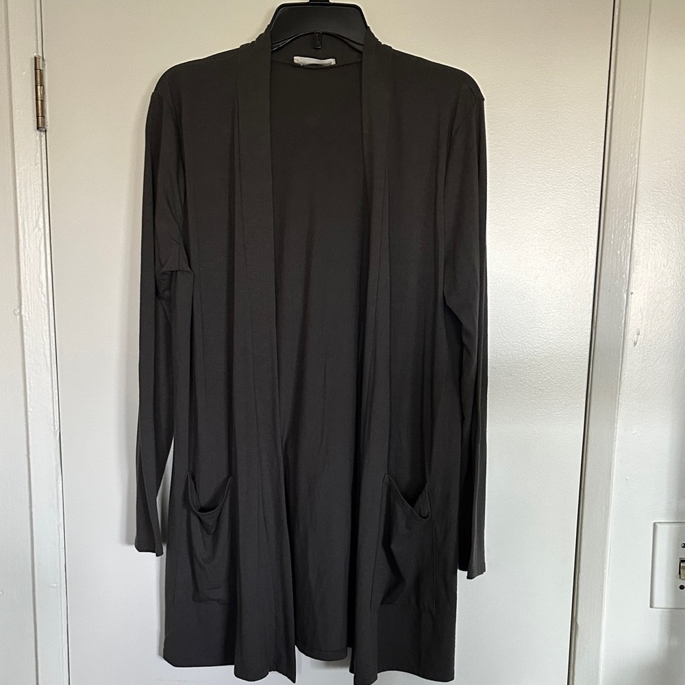 Zenana Outfitters charcoal Cardigan Sweater